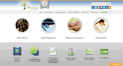 Desktop Screenshot of cholangiocarcinoma.org